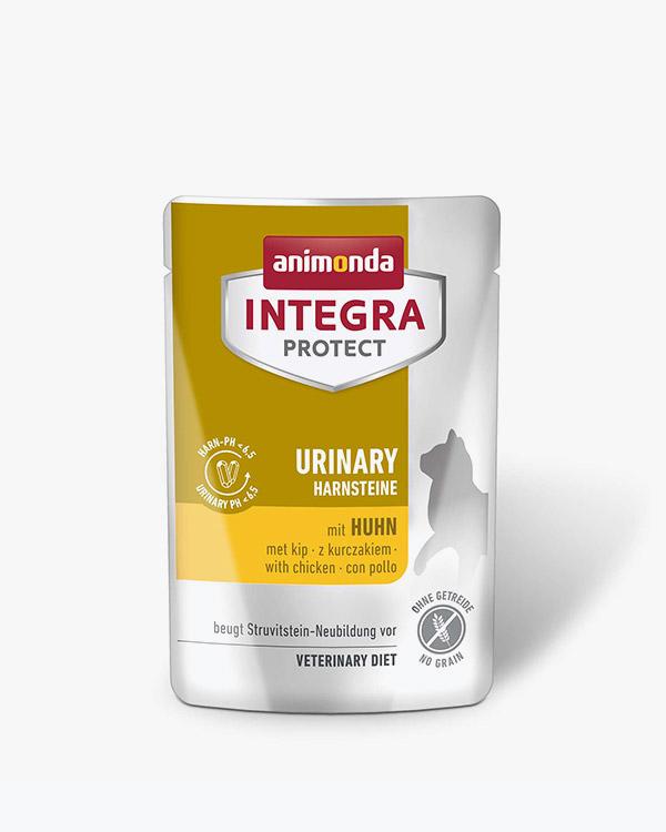 Корм ветеринарний вологий Integra Protect Urinary Struvit - пауч з куркою для кішок з мочекам'яною хворобою, пауч 85г