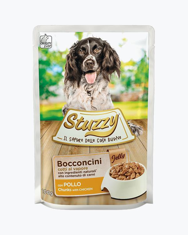 Вологий корм для собак Stuzzy Dog Chicken Jelly з куркою в желе, пауч 100 г