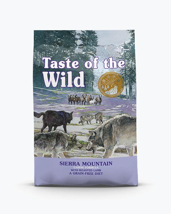 Сухой корм для взрослых собак Taste of the Wild Sierra Mountain Canine Formula с запеченным ягненком, 12,2 кг