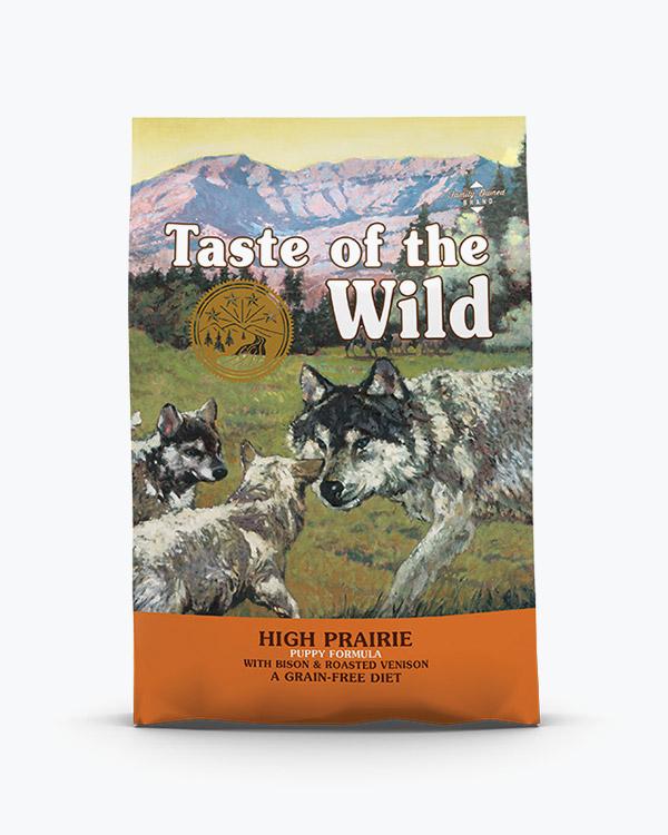 Сухой корм для щенков Taste of the Wild High Prairie Puppy Formula с мясом бизона и запеченной косулей, 5,6 кг