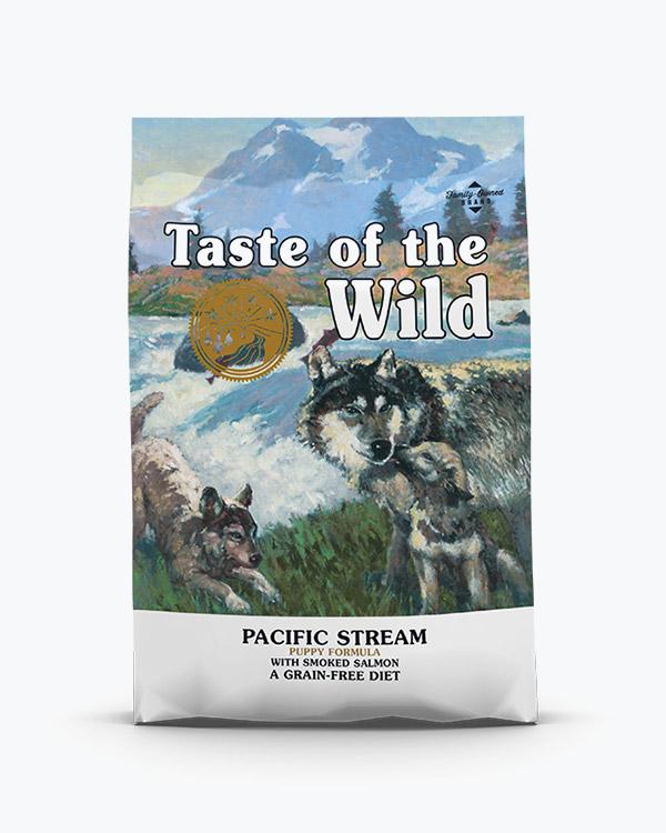 Сухий корм для цуценят Taste of the Wild Pacific Stream Puppy Formula з копченим лососем, 12,2 кг