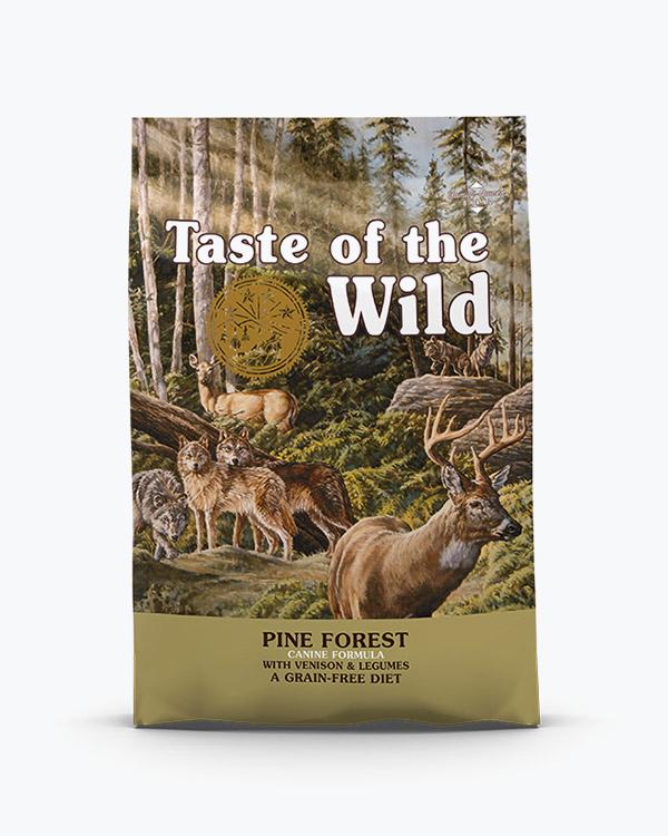 Сухий корм для собак Taste of the Wild Pine Forest Canine Formula з олениною та бобовими, 12,2 кг
