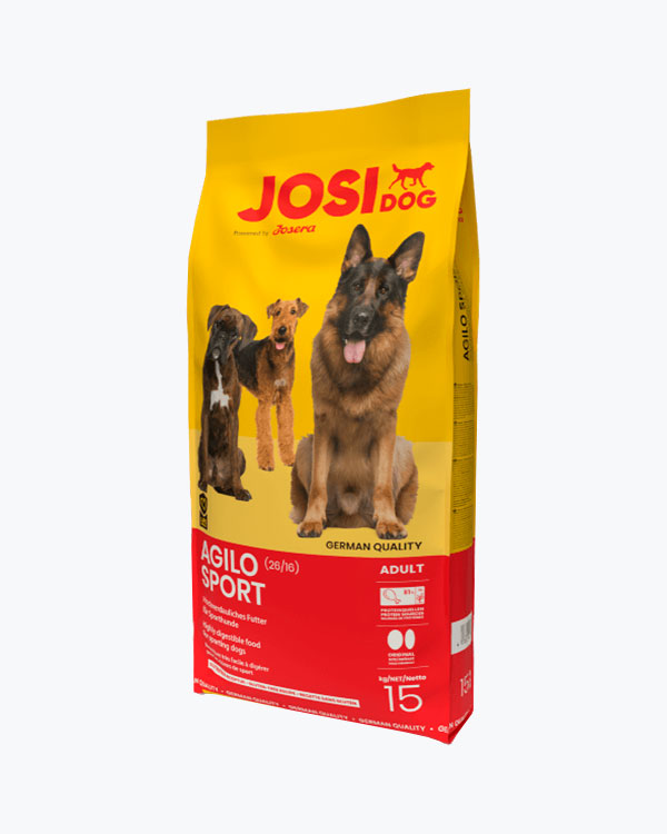 Сухой корм JosiDog Agilo Sport, для спортивных собак, 15 кг