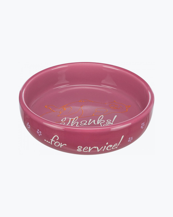 Миска Trixie для кошек короткомордых пород, керамическая, 15 см, 300 мл, цвет в ассортименте - фото 4