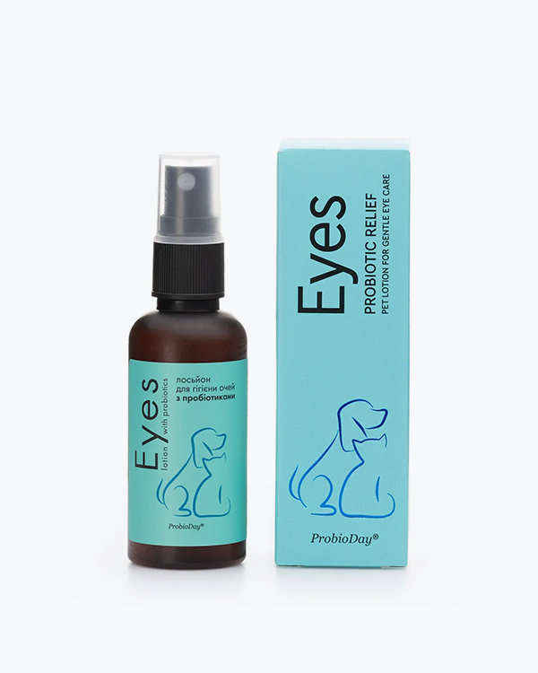 Лосьйон ProbioDay для гігієни очей тварин, з пробіотиками, 50 мл