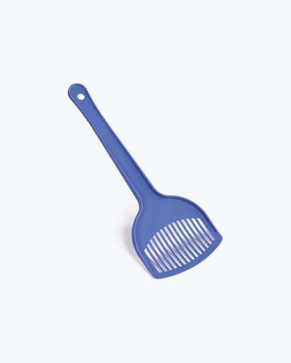 Лопатка Природа №1 с отверстиями, для наполнителя, маленькая, цвет в ассортименте, 1 шт.