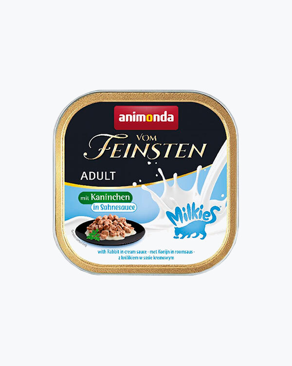 УЦІНКА - Вологий корм Animonda Vom Feinsten Adult з кроликом у вершковому соусі для кішок, 100 г