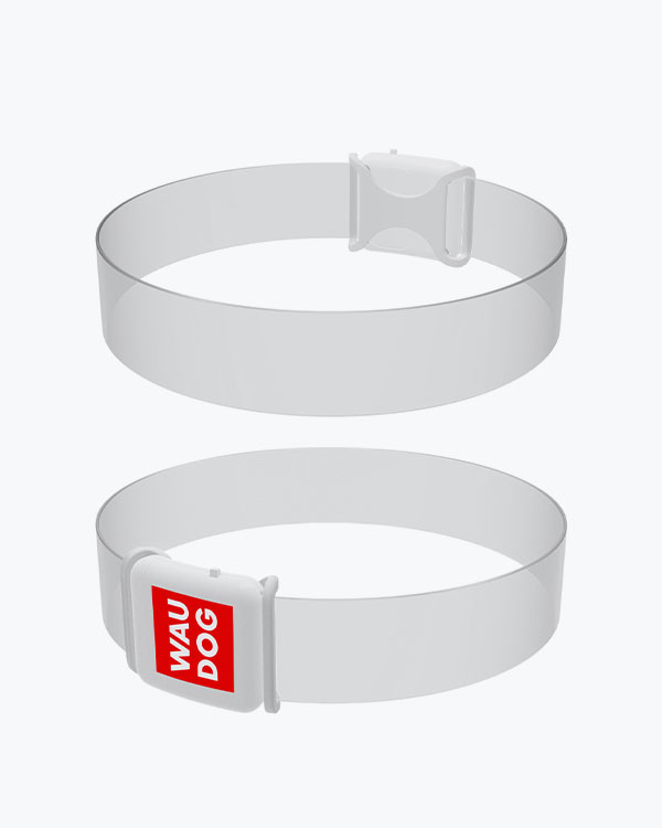 Нашийник WAUDOG LED для собак, з підсвіткою, магнітна застібка, 35 см