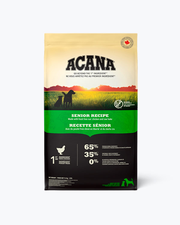 Сухой корм ACANA Senior, для пожилых собак, курица и рыба, 2 кг
