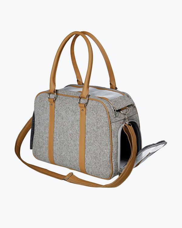 Сумка-переноска Trixie Helen для животных весом до 10 кг, серая, 19x28x40 см