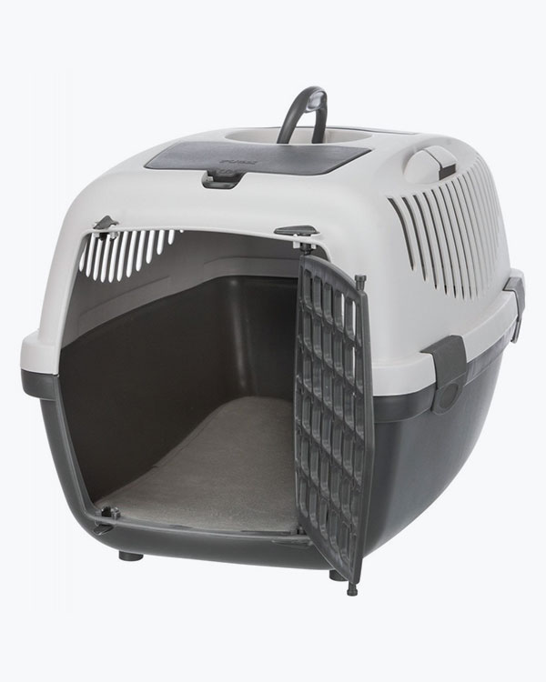 Термо-килимок Trixie Capri 2 у переноску, плюшевий сірий, 26х46 см - фото 2