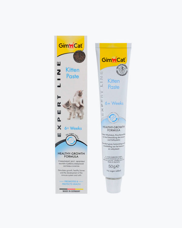 Вітаміни GimCat Expert Line Kitten для кошенят вітамінізована паста, 50 г