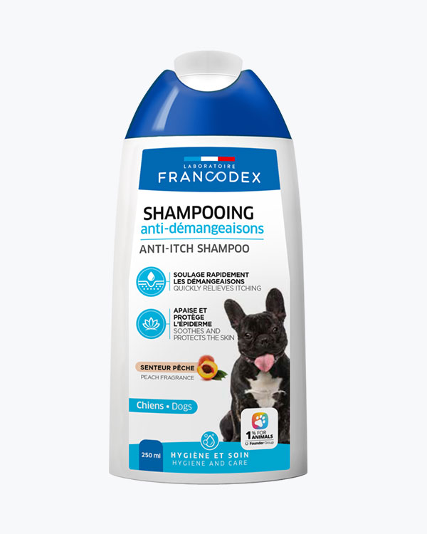 Шампунь Francodex Long Coat Shampoo, для собак, від свербежу, 250 мл