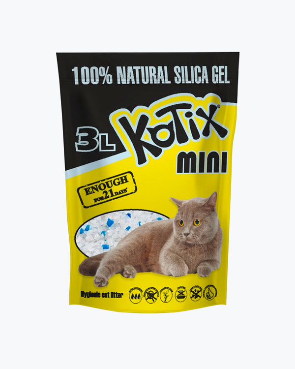 Наповнювач KOTIX для котячого туалету, 3 л