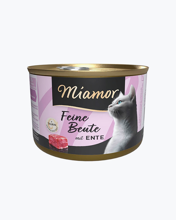 Вологий корм Miamor Feine Beute mit Ente з качкою для кошенят, 185 г