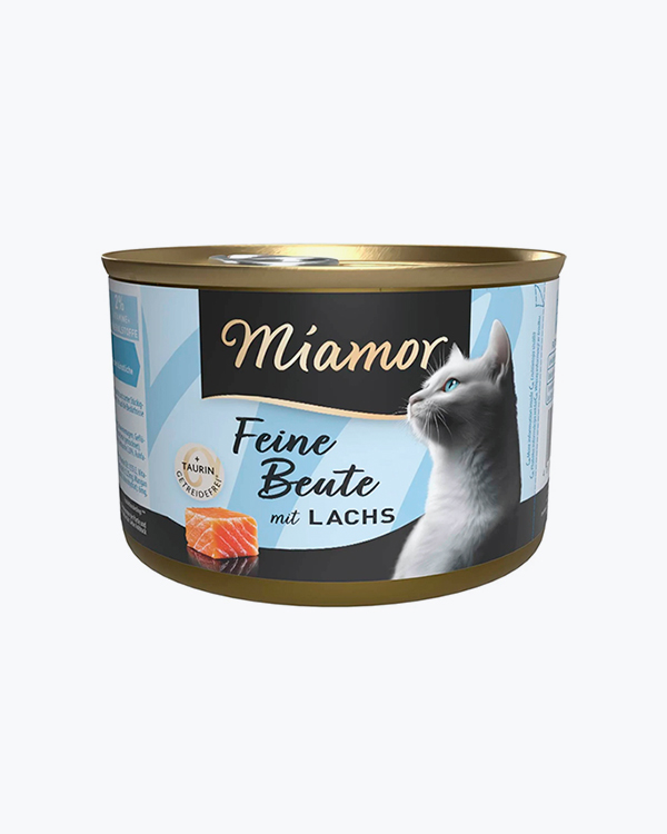Вологий корм Miamor Feine Beute mit Lachs з лососем для кошенят, 185 г