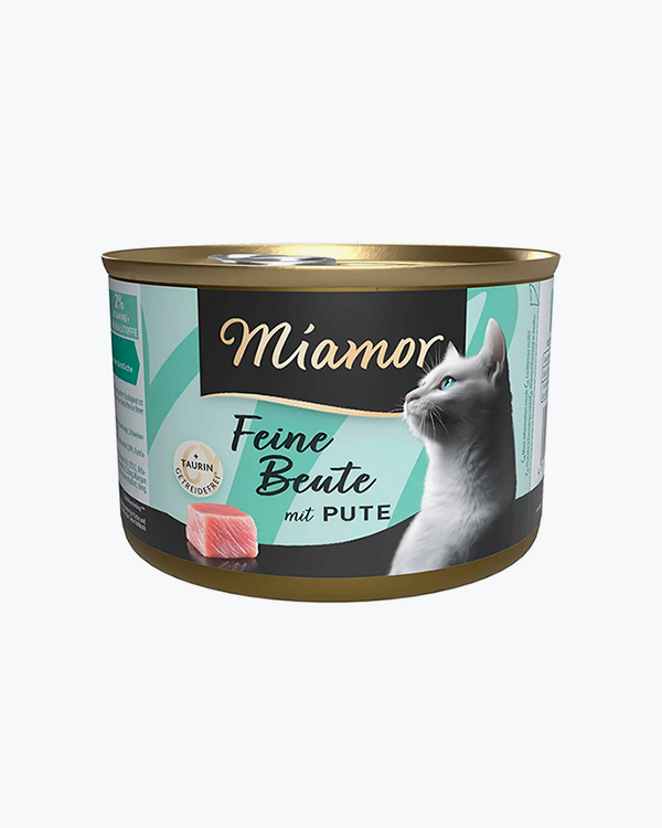 Вологий корм Miamor Feine Beute mit Pute з індичною, для кошенят, 185 г