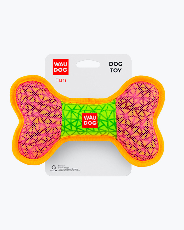 Іграшка для собак WAUDOG Fun, Кістка, Рожева - фото 1