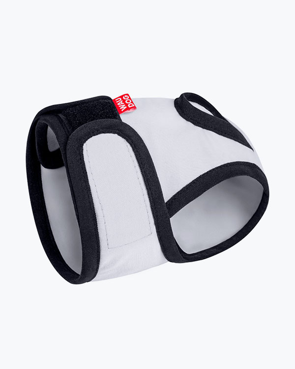 Труси WAUDOG Vet гігієнічні для котів та собак на липучках, сірі, розмір S