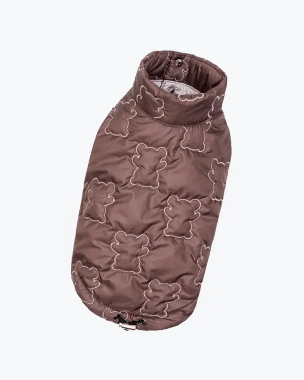 Жилет Dogs Bomba Ведмедики, для собак, капучино, розмір №4