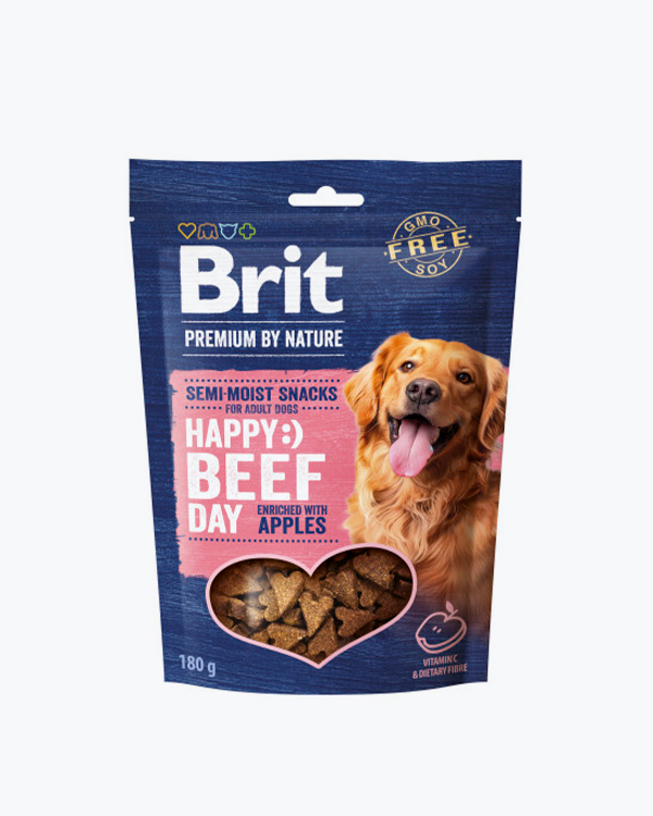 Ласощі Brit Premium Dental Snacks M для cобак середніх порід з колагеном і спіруліною 180 г