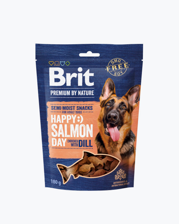 Ласощі Brit Premium Semi-moist Snacks Lamb with Sea Buckthorn напіввологі для cобак з ягням і обліпихою 180 г