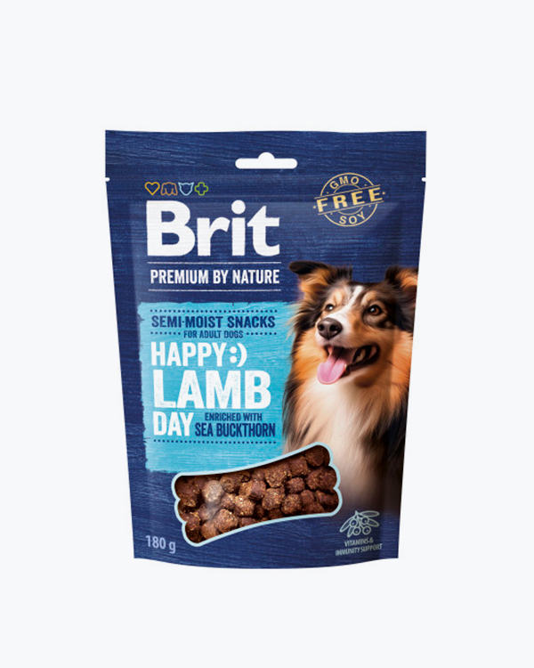 Ласощі Brit Premium Semi-moist Snacks Salmon with Dill напіввологі для cобак з лососем і кропом 180 г