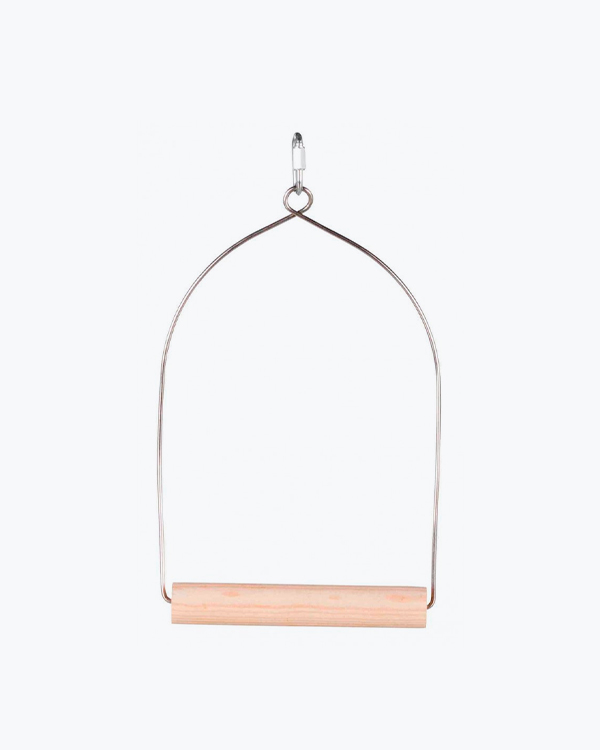 Іграшка Trixie для птахів Гойдалка-арка дерево, 15х27 см