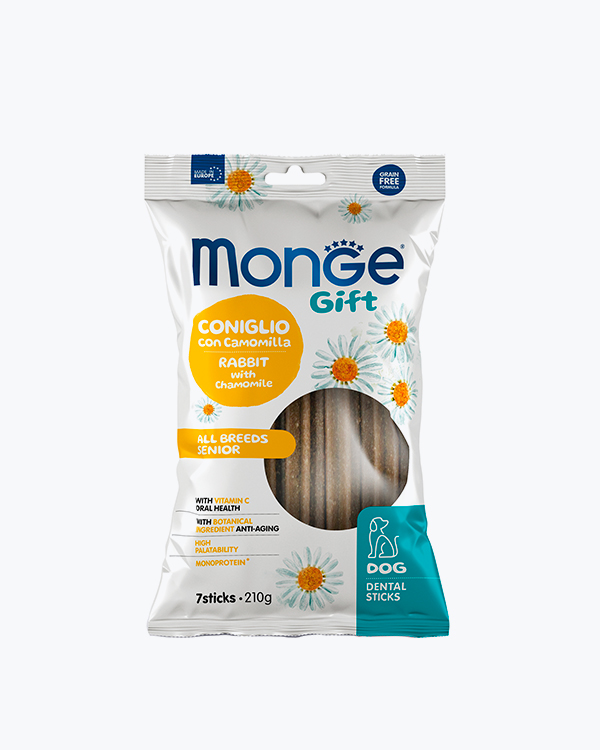 Ласощі Monge Gift Dog All breeds для собак, кролик з ромашкою, 210 г