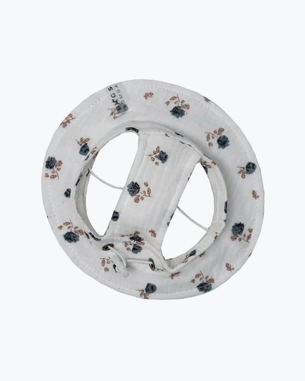 Панама Dogs Bomba для собак, муслін квіти, розмір №2