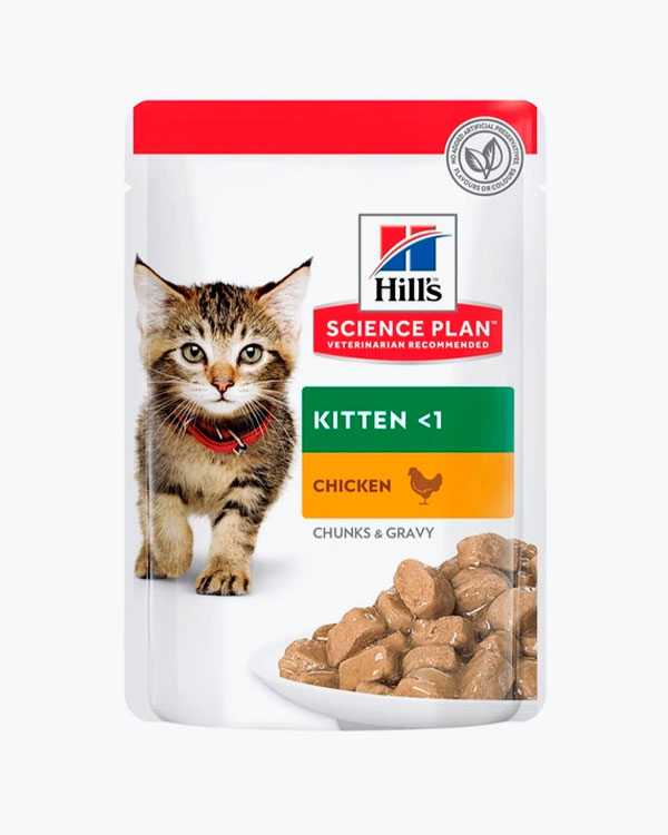 Вологий корм Hill's Science Plan Kitten Chicken для кошенят, з куркою, 85 г