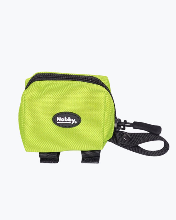 Диспенсер для пакетів Nobby, нейлоновий, 7.5 x 5 x 4 см, салатовий