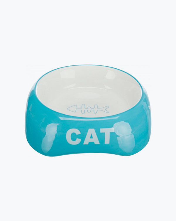 Миска Trixie Cat для котів, керамічна, 13 см, 200 мл, колір в асортименті