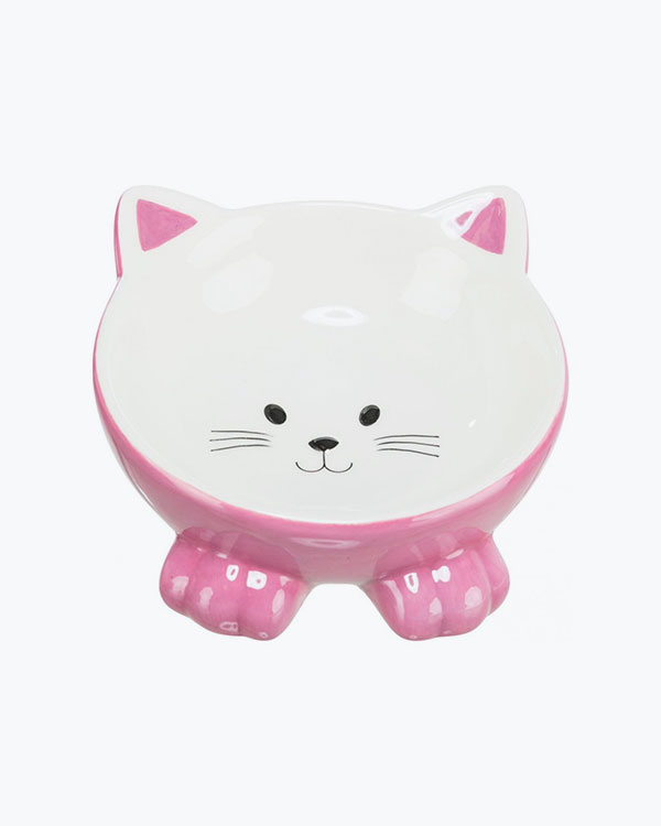 Миска Trixie Котик для котів, керамічна, 14 см, 150 мл, колір в асортименті