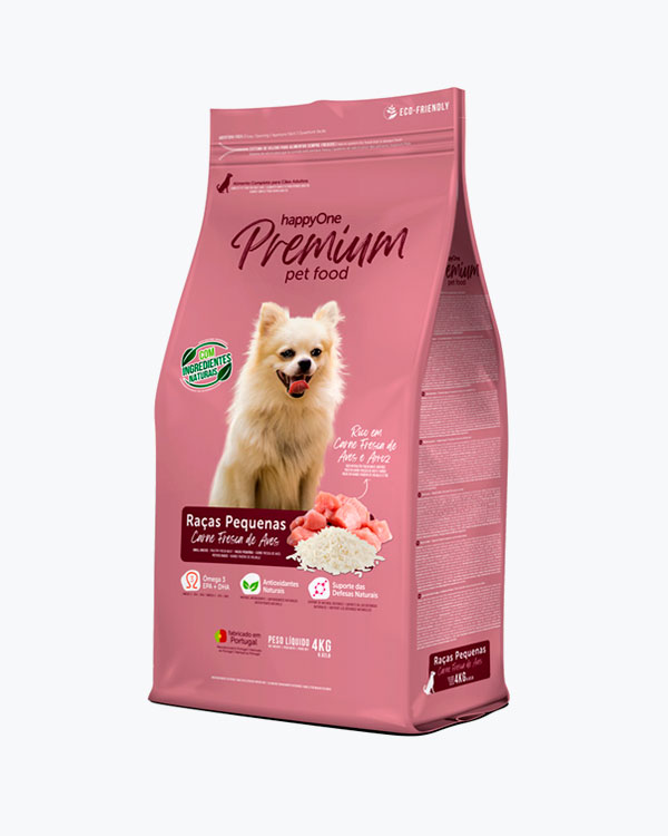 Сухой корм happyOne Premium Dog Small Breeds Fresh Meat для собак мелких пород со свежим мясом, 4 кг