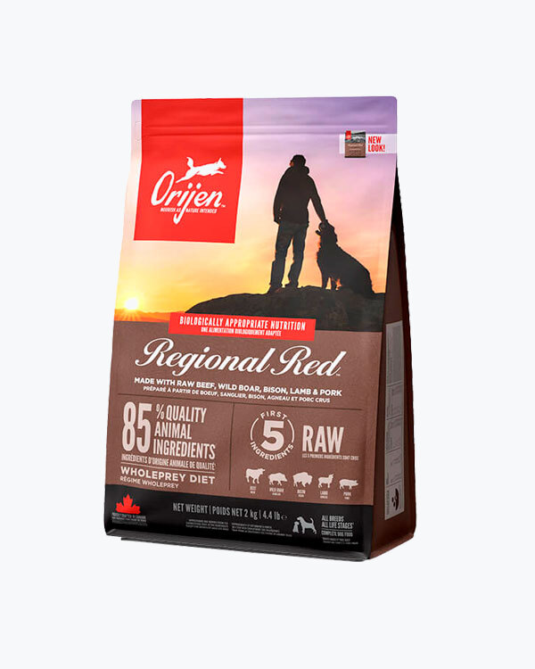 Сухой корм Orijen Regional Red, для собак, мясо, 2 кг