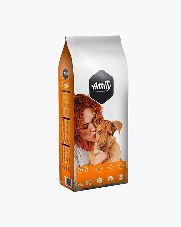 Сухий корм AMITY ECO Active, для собак з високим навантаженням, 20 кг