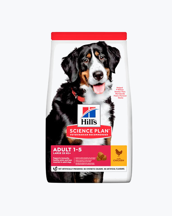Сухий корм для дорослих собак HILL'S SCIENCE PLAN Adult Large Breed, з куркою, 14 кг.
