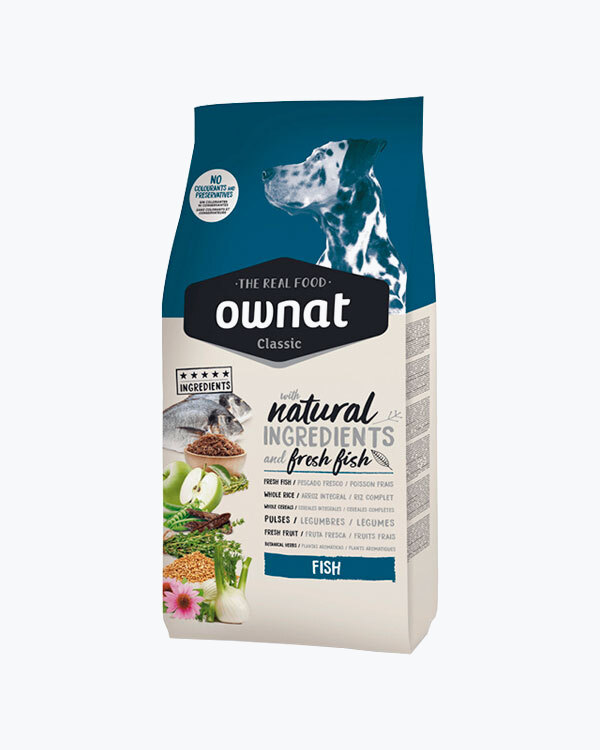 Ownat Classic Fish (Dog) — корм для взрослых собак с рыбой 4 кг