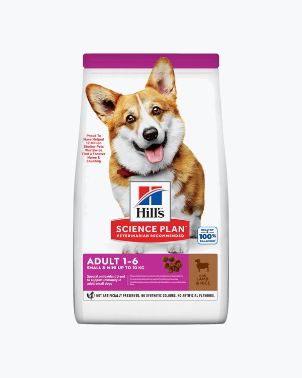 Сухий корм для собак HILL'S SCIENCE PLAN Adult Small & Mini, з ягнятини та рису, 1.5 кг.