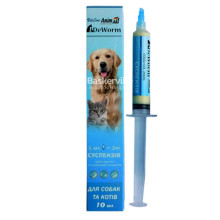 AnimAll Vet Line DeWorm антигельмінтними суспензія для собак і кішок, 10 мл