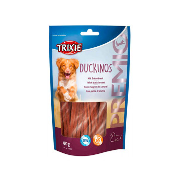 Ласощі Trixie Premio Duckinos для собак, з качкою, 80 г